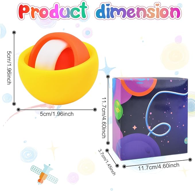 Fidget Toys Adults Pack, Fidget Spinner Set for Kids, Sensory Toys Boys Girls Teens Eaeter Egg Stuffers Party Favors, ADHD Autism Stress Relief Finger Toys, Gift for Kids Adult Birthday