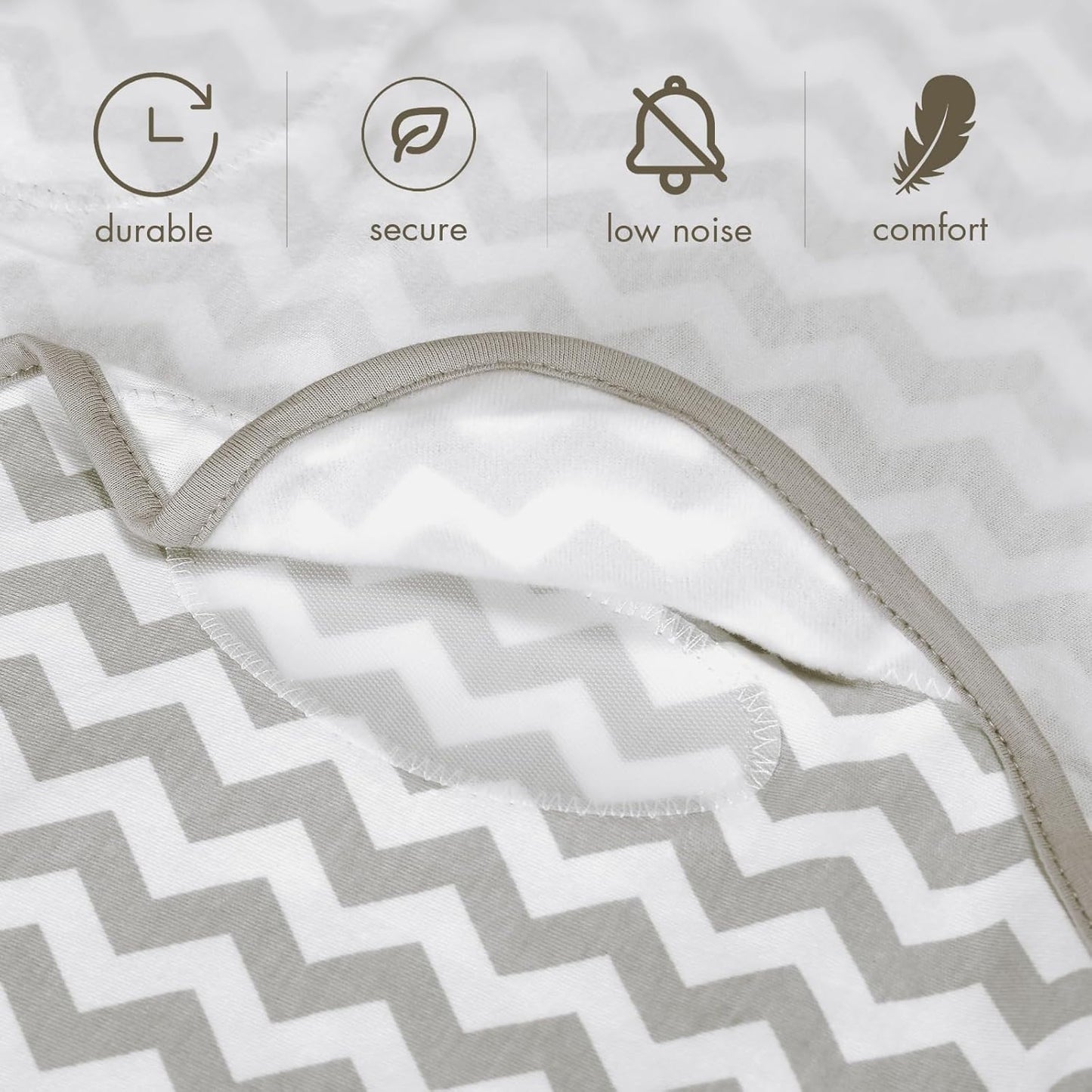 GLLQUEN BABY 3-Pack Swaddle Wrap blankets, Newborn Swaddles 0-3 months, Baby Swaddling Sack, Moon & Cloud, Infant Swaddle Blanket Wrap (Small/Medium)