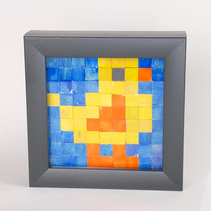 1/2-Inch Unfinished Wood Craft Cubes – 1000 pcs Bulk Pack - Natural Pine Blocks for DIY Projects, Arts, Crafts, and Educational Activities