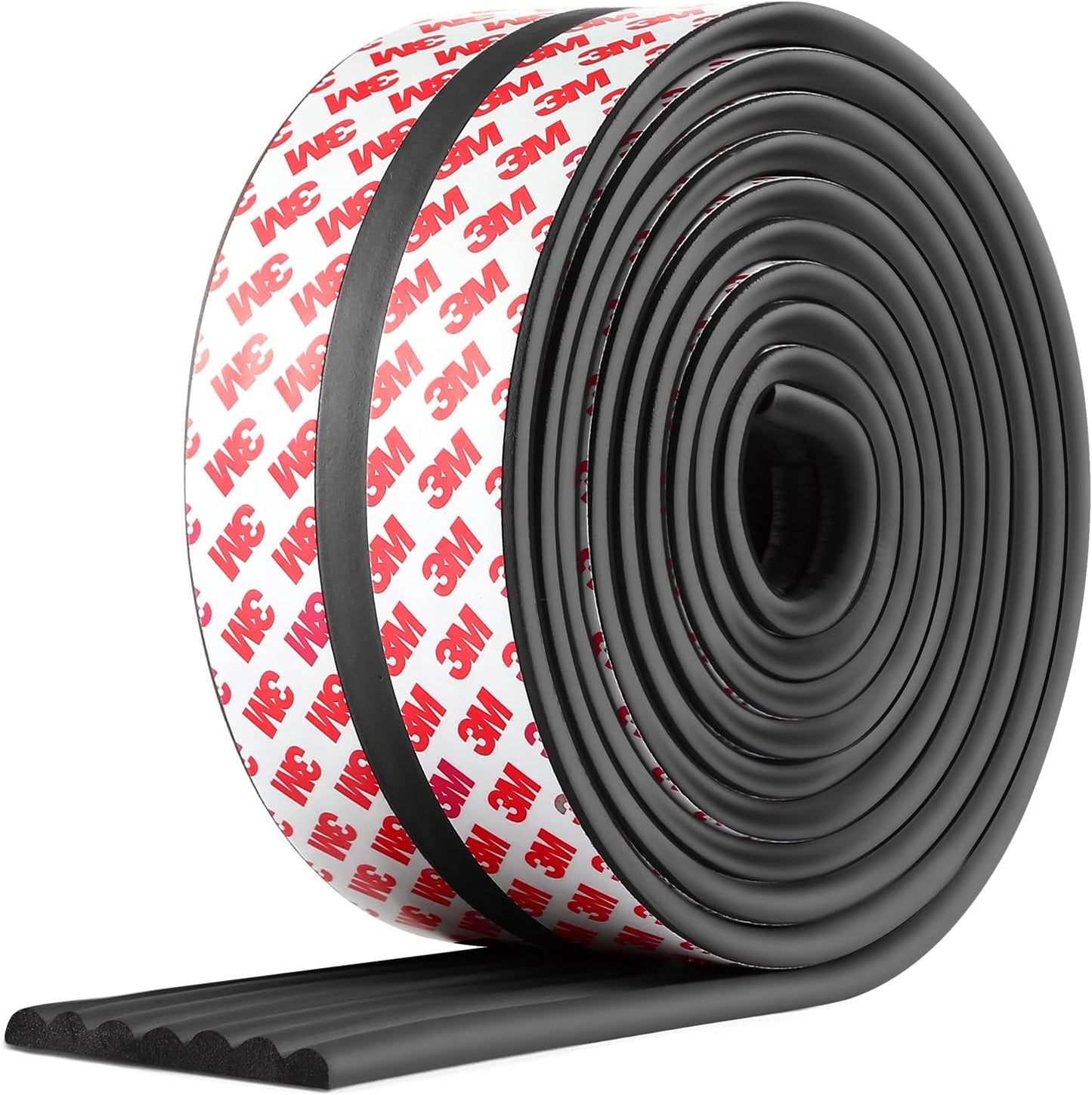 Baby Proofing Edge Protector 6.6 feet with 3M Strong Adhesive Pre-Taped, Baby Proof Padding Extra Wide Edge Safety Guards for Sharp Edges, Table, Desk- Black