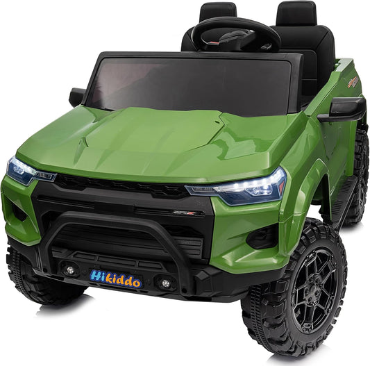 24V 10Ah Ride on Toy for Big Kids, 4WD 2 Seater Electric SUV Kids Car to Drive w/Remote Control, 4x200W Motors - Army Green
