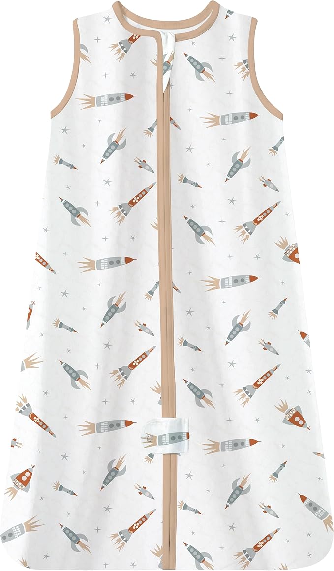 TotAha Light Sleep Sack, Stretchy, Soft, Cozy Wearable Blanket Sleep Bag with 2-Way Safe Zippers for 0-6-12-24 Months 0.5 TOG