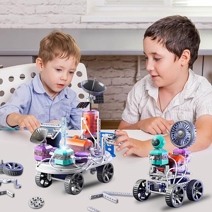 Mason & Friends STEM Scholar Circuit Kit 110 Fun Experiments, 201-Piece Educational Toy for Kids Ages 8-12, Creative Learning and Fun Time, Perfect for Birthdays, Holidays, and Special Occasions