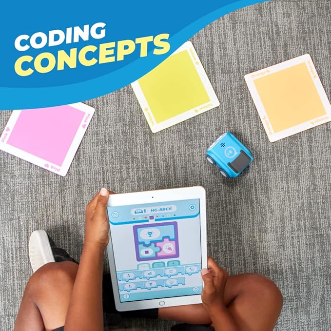 Sphero Indi Student Kit - Screenless Coding Robot for Kids 4+ - Introduce Computer Science Fundamentals - Solve Puzzles - Build & Create Mazes - Learn Coding Concepts - Educational STEM Toy