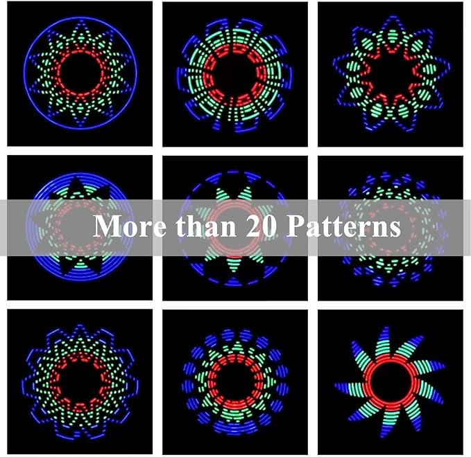 ISolderStore Soldering Practice Kit 3 Leaves LED Rotating Gyroscope DIY Kit Soldering Project Electronics Kit Soldering Practice Kit for Kids and Adults