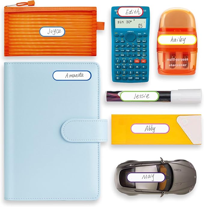 Baby Bottle Labels for Daycare, 128 PCS Waterproof Name Labels for Kids Stuff School Supplies, Self Laminating, Dishwasher Safe, Name Stickers for Sippy Cup, Plastic Water Bottle, Day Care Essentials