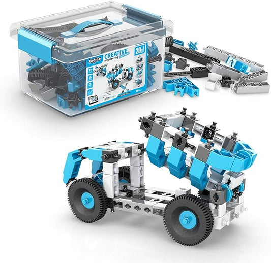 Engino Creative Engineering STEM Toys, 20 Multi Model Set, Building Toys for Kids 7+, Engineering Kit for Inventors, STEM Projects, Creative & Fun Play, Gift for Boys & Girls