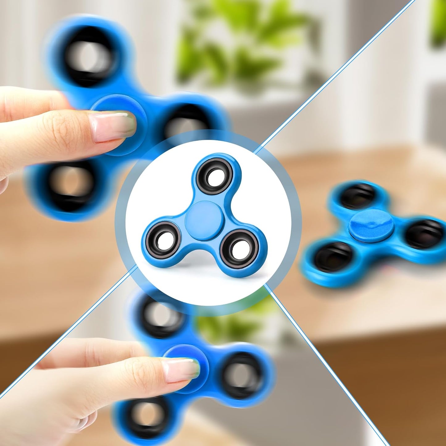 Fidget Toys Adults, Fidget Toys Kids, Easter Basket Stuffers Autism Toys Kids, Toddler Plane Activities, Classroom Prizes Elementary (Blue)