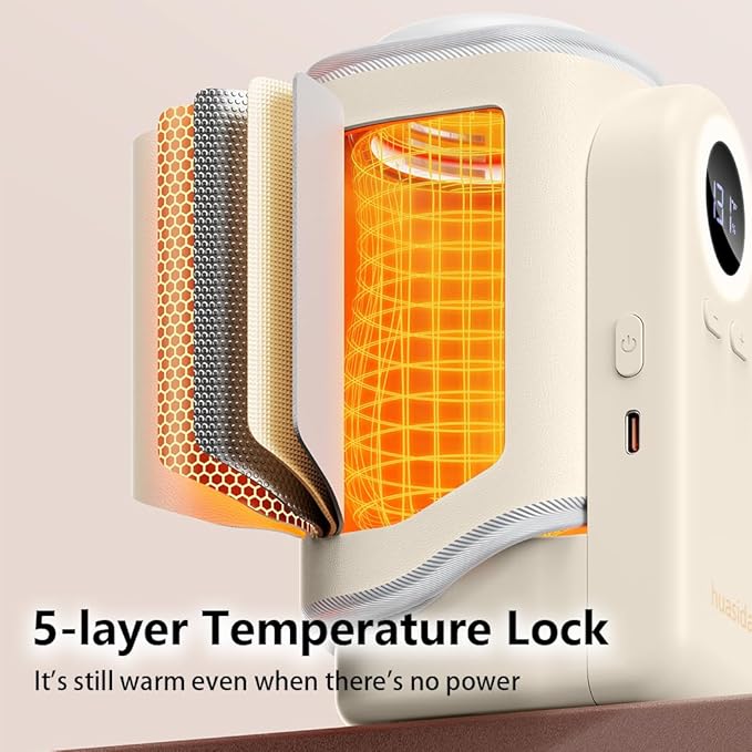 Portable Baby Bottle Warmer 4-in-1 Fast Heating Baby Milk Warmer for Breastmilk or Formula with Heating Warm Milk Constant and Warm Water Function (Green)