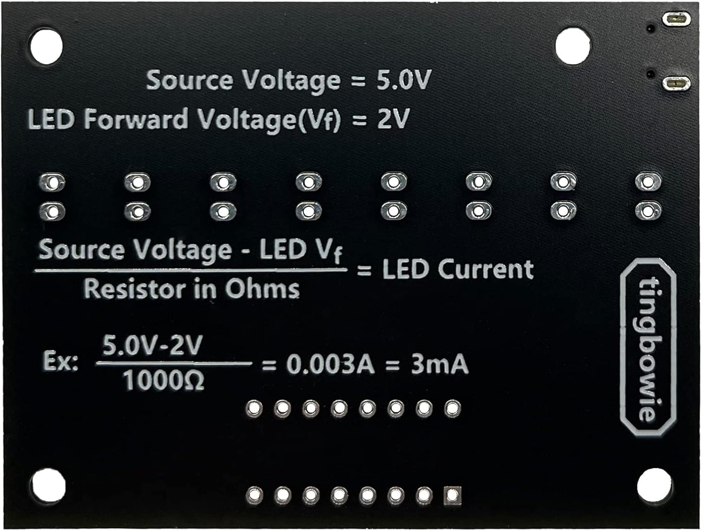 Soldering Practice Kit DIY Practical Electronic Circuit Project Resistor Learning Board