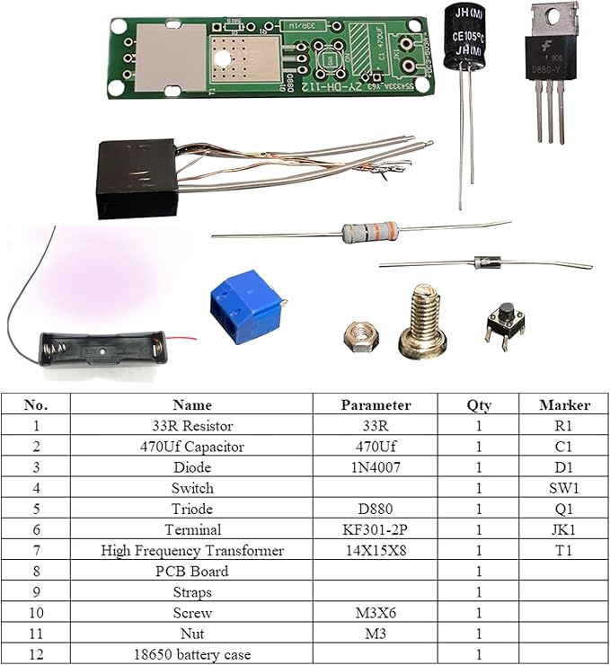 ISolderStore Soldering Practice Kit Electronic Lighter Electronic DIY Kits DIY Soldering Project Solder Kits