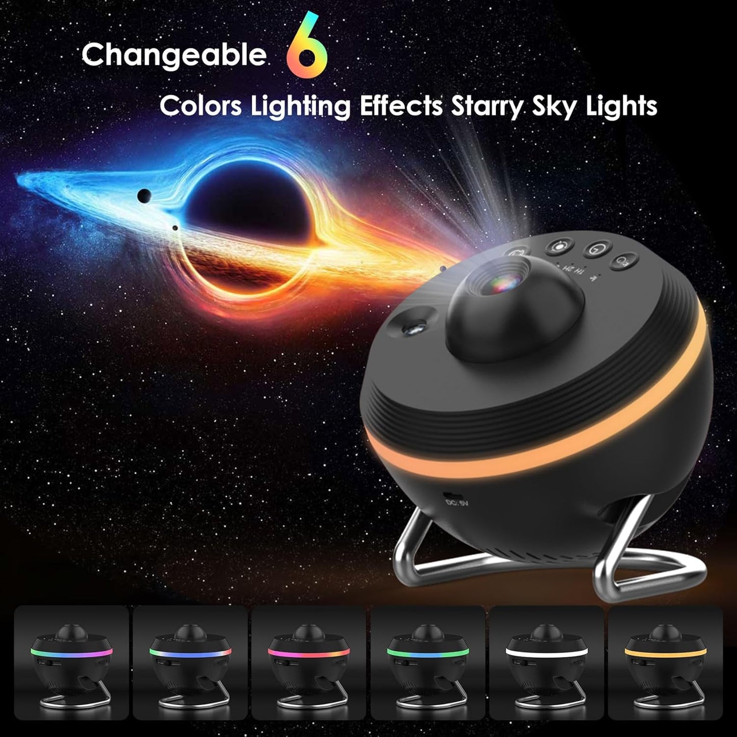 Galaxy Projector for Bedroom, 13 in 1 Home Planetarium Projector Lamp with Meteor, LED Space Galaxy Lamp, Night Lights Room Decor for Kids Adults Birthdays Christmas Gifts