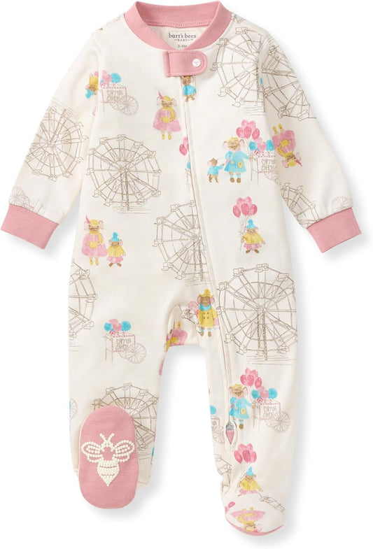 Burt's Bees Baby Baby Girl's Pajamas Sleep and Play
