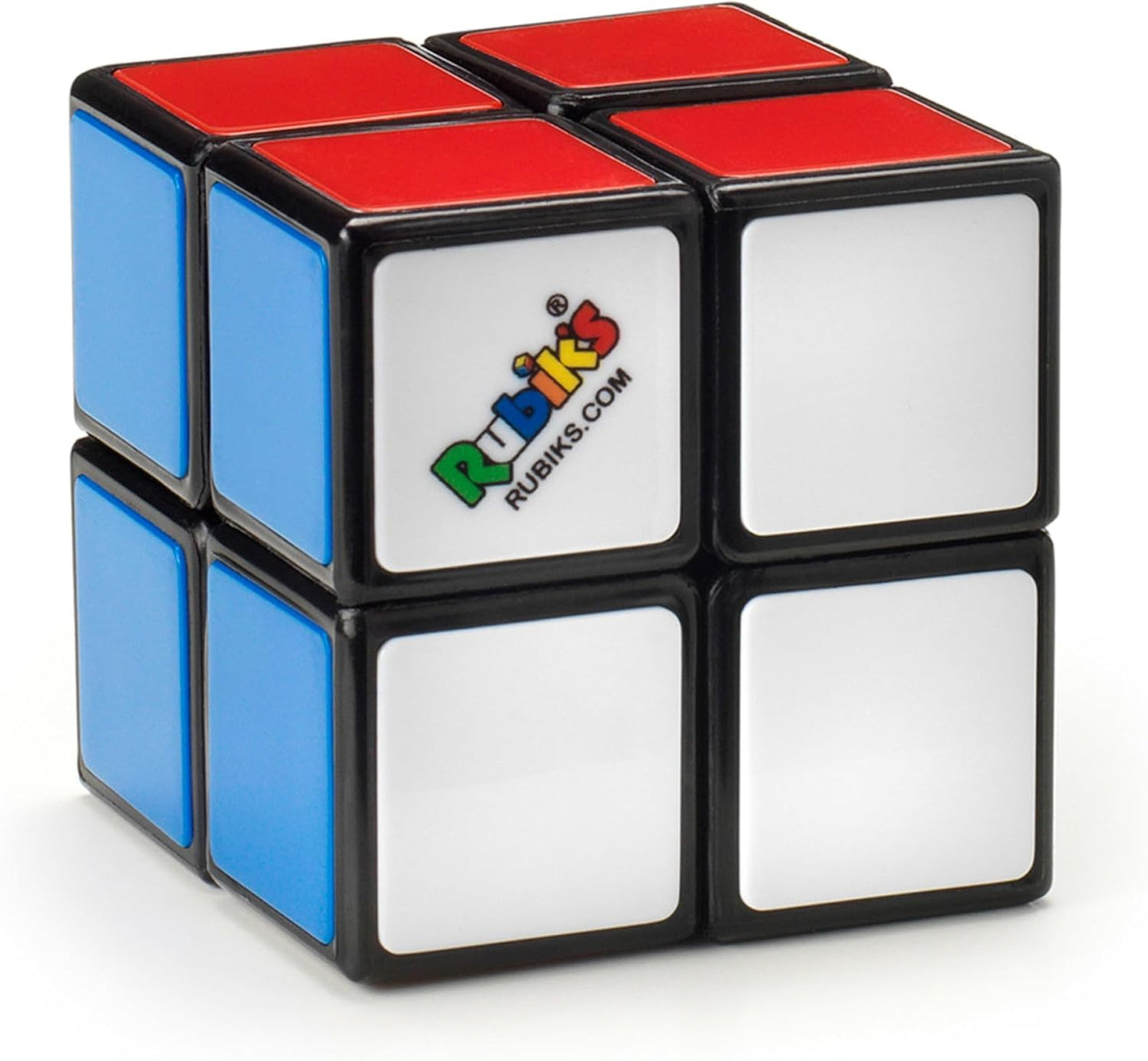 Rubik's Mini, Original 2x2 Rubik's Cube 3D Puzzle Fidget Cube Stress Relief Fidget Toy Brain Teasers Travel Games, Packaging May Vary, for Adults and Kids Ages 8+