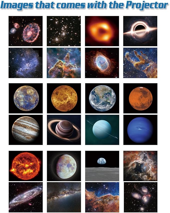 Mission Interestellar Nightlight Projector