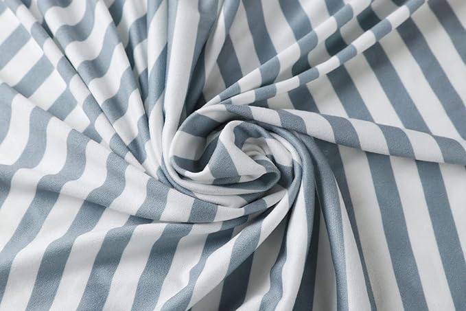 Onacosht Pack n Play Sheets 3 Pack for Baby Unisex, Stretchy Jersey Knitted Portable Mini Crib Sheets Playard Mattress Cover for Baby Boys and Girls, Clouds Stripes and Arrow Printing