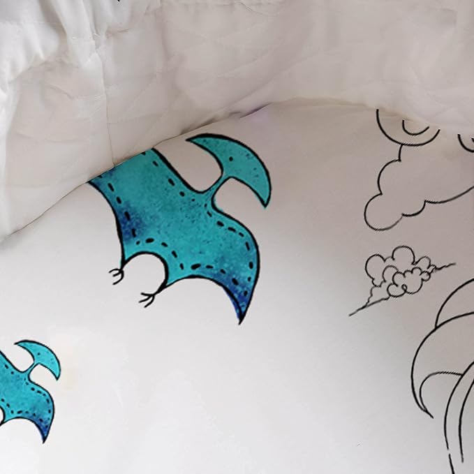 JumpOff Jo - Hypoallergenic Fitted Bassinet Sheet for Baby Boys & Girls - Rectangular, Hourglass & Oval Crib Compatible, Soft, Breathable, Machine Washable - Tiny Dino, Pink