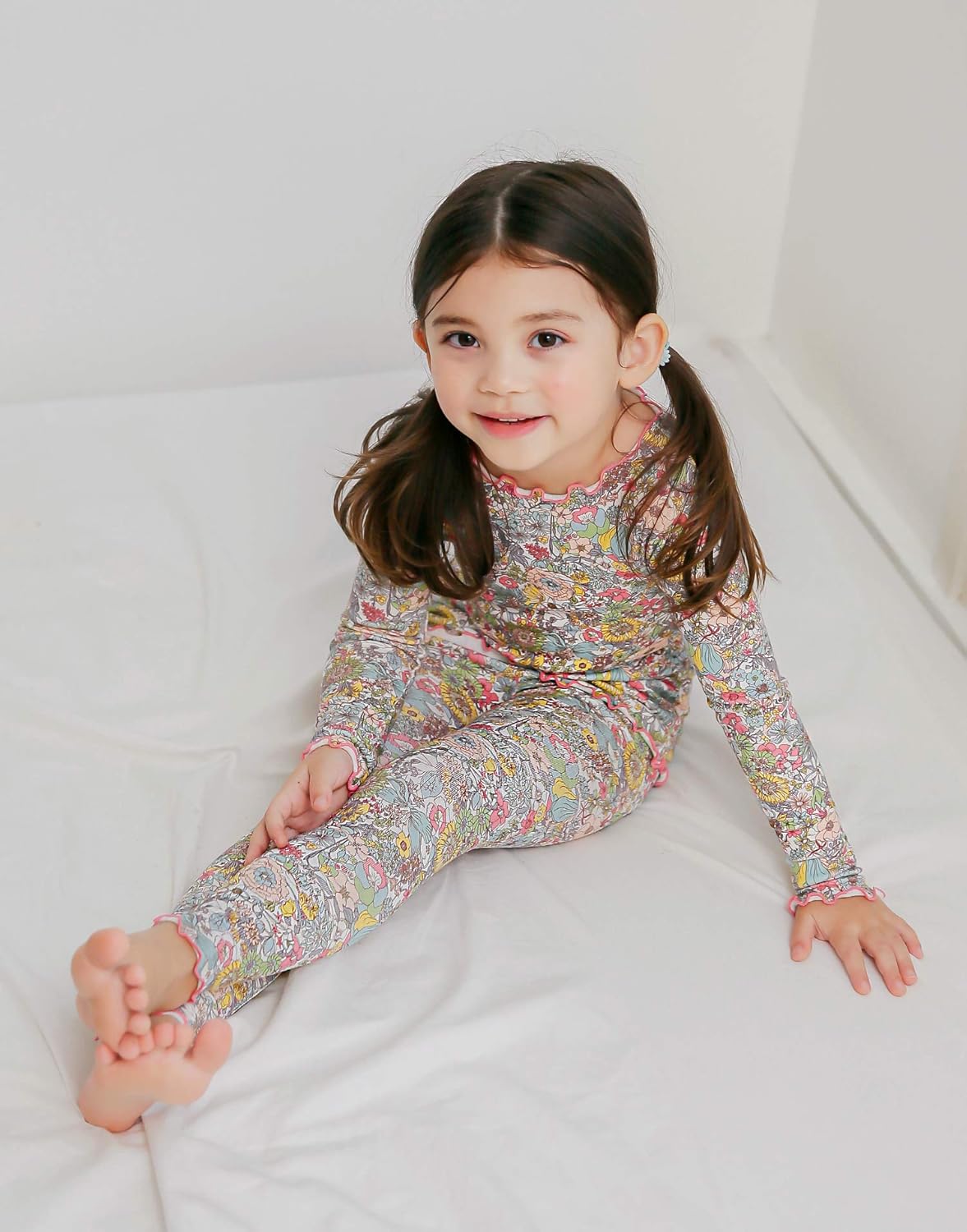 VAENAIT BABY 6M-12Y Kids Unisex Girls & Boys Soft Comfy Modal Tencel Sleepwear Pajamas 2pcs or 4pcs Set