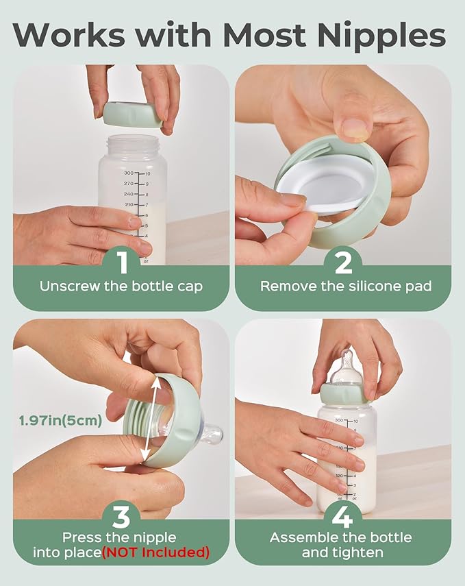 Xaproo 22oz Breast Milk Cooler Bottle, Portable Milk Cooler for Breastmilk with 360° Total Cooling for 24 Hours, Breastmilk Chiller with 2pcs Baby Bottles, Breastfeeding Essentials for Baby, BPA-Free