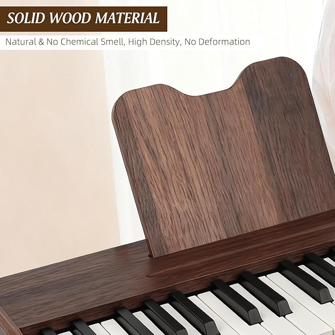 Kids Piano Keyboard - 37 Keys Digital Wood Piano for Kids Toddler Music Educational Instrument Toy for 3+ Girls and Boys