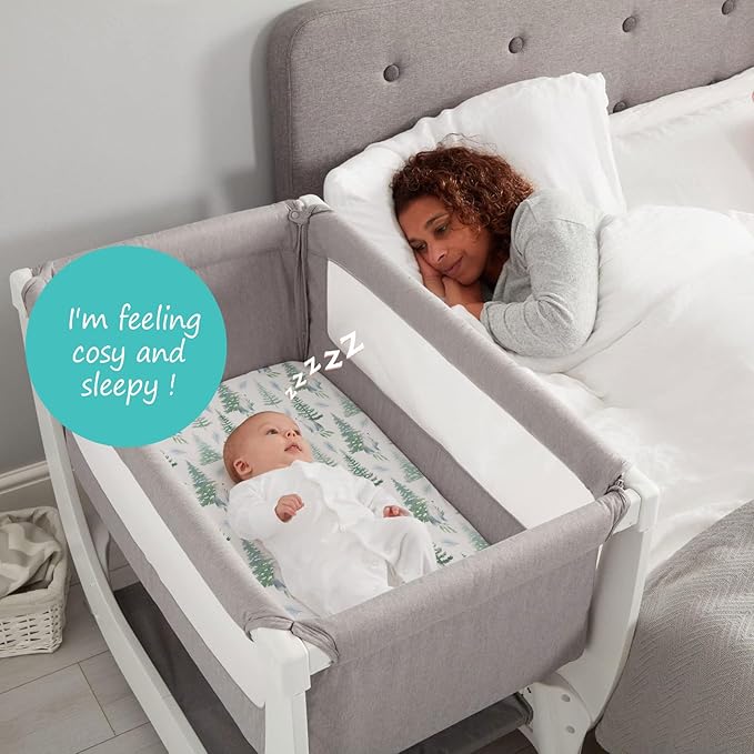 Pack n Play Sheets, BROLEX 2 Pack Mini Crib Sheets,Stretchy Portable Fitted Playard Sheet Set, Convertible Playard Mattress Cover,Ultra Soft Breathable Material,Brown & Polar Bears