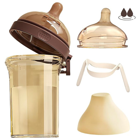 PPSU Baby Bottle, Bottles for Breastfed Babies, Flip-top Anti-Colic Baby Bottles 8oz/240mL 3-6 Months