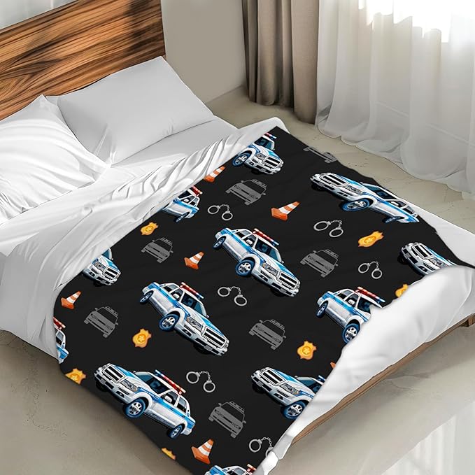 Throw Blankets for Boys Men Kids Cool Car Blanket Gift, 60x80 Inches Cozy Soft Throw for Sofa Couch Bed Car Office