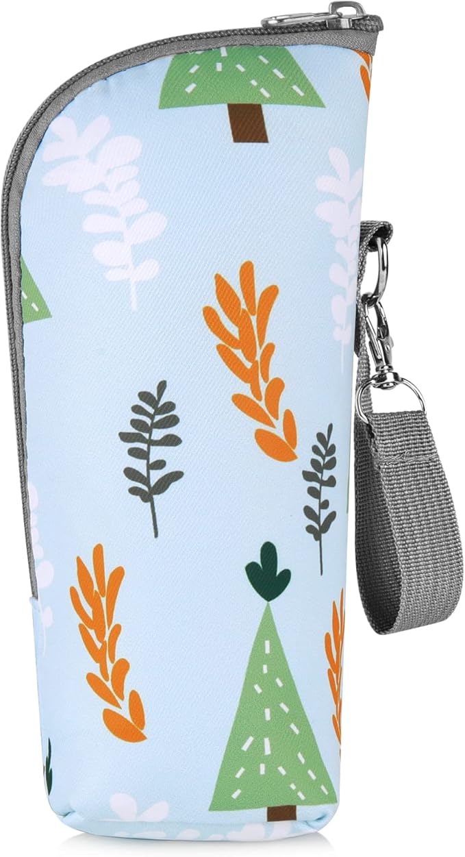 Accmor Baby Bottle Tote Bags, Insulated Breastmilk Cooler Bag, Nursing Bottle Warmer Bag for Nursing Mom Daycare Travel