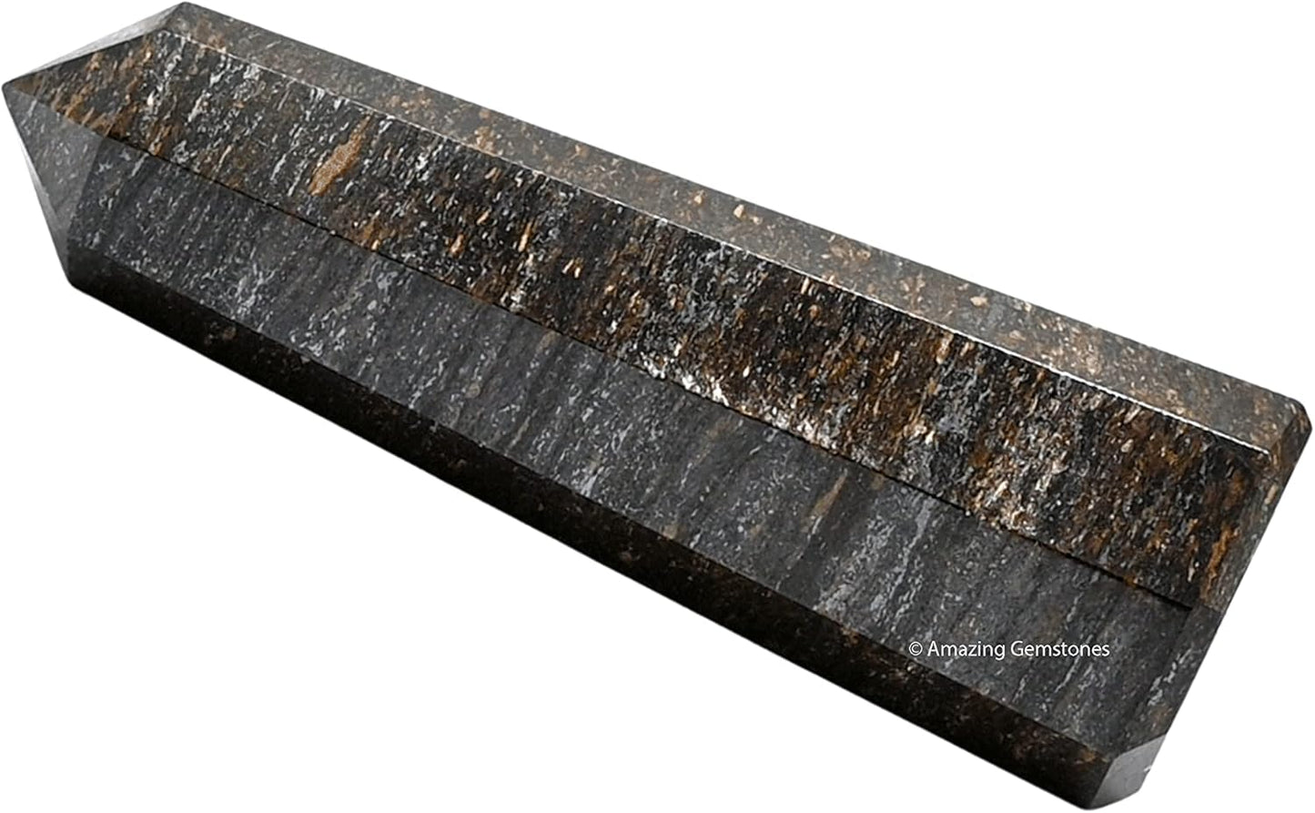 Amazing Gemstone Bronzite Crystal Towers ~ Natural Healing Crystal Point Obelisk for Reiki Healing and Crystal Grid (2" to 3" INCH)