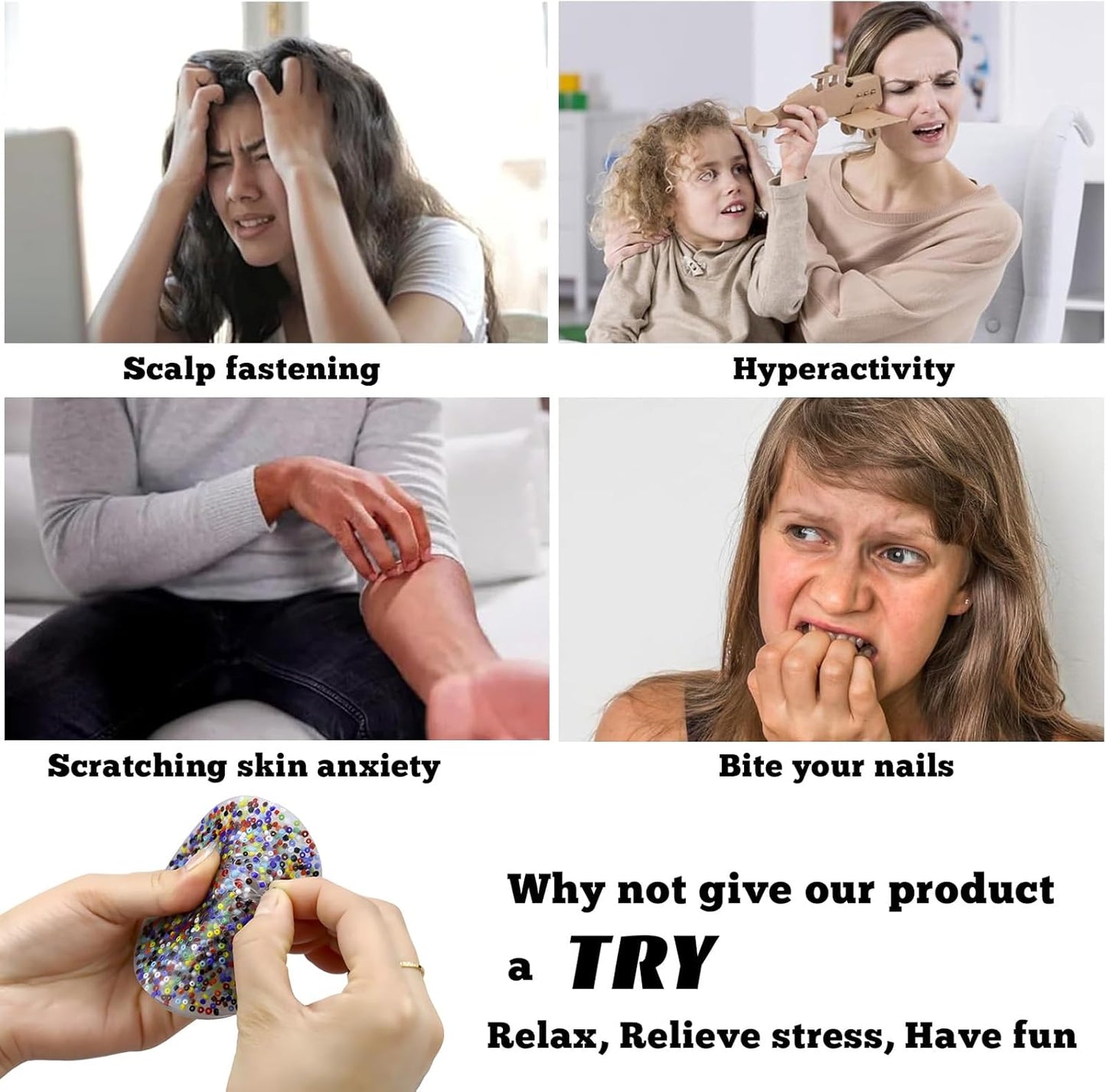 Picky Pad Fidget Skin Picking Fidget Toys for Anxiety Pick Pad Fidget for Trichotillomania Picky Party Pad for ADHD OCD (1pcs, 8cm)