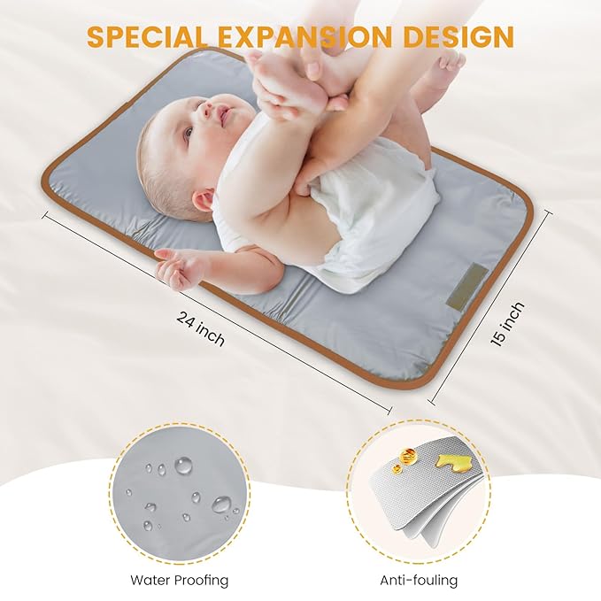 LOVEVOOK Diaper Bag Backpack,Diaper Bag Tote with Insulated Pockets,Baby Bag for Girl Boy with Changing Pad,Large Baby Diaper Bag with Pacifier Case,Anti-Theft Travel Backpack for Women