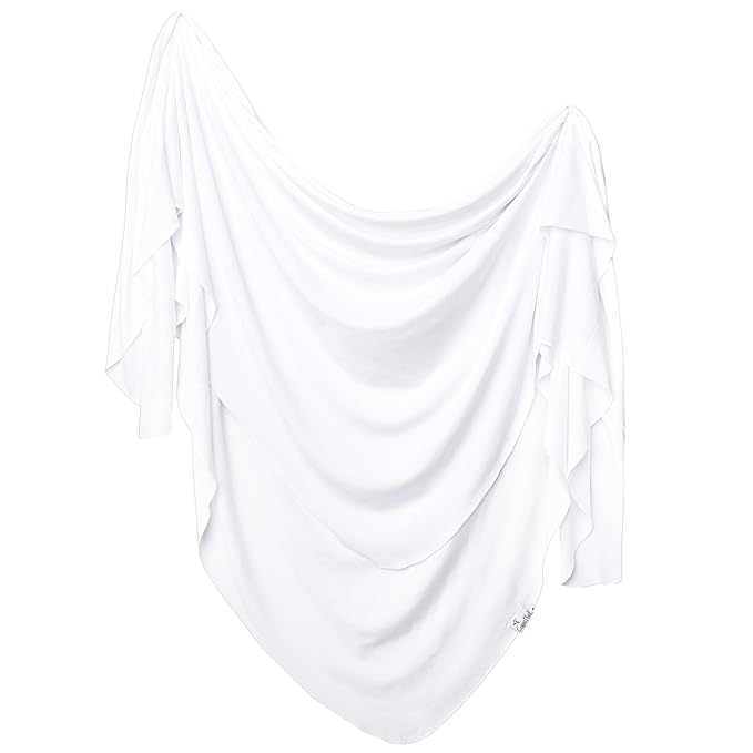 Copper Pearl Baby Swaddle Blanket - Premium Knit Baby Blanket, Large Soft Stretchy Receiving Blankets for Baby Boy and Girl, Swaddles for Newborn, Infant, and Toddler (Dove)