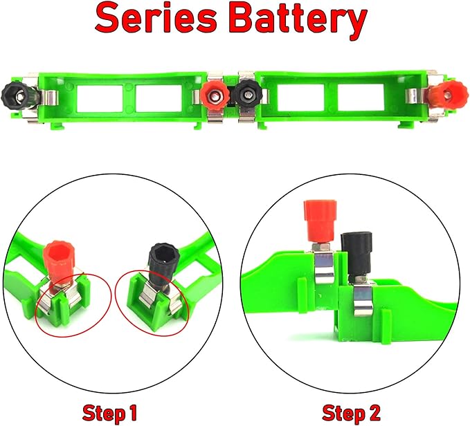 EUDAX DIY Physics Experiment Model Kit Electromagnetic Materials Electromagnet and Basic Electricity Discovery Circuit for School Lab Creative Educational Science Projects Teaching Equipment