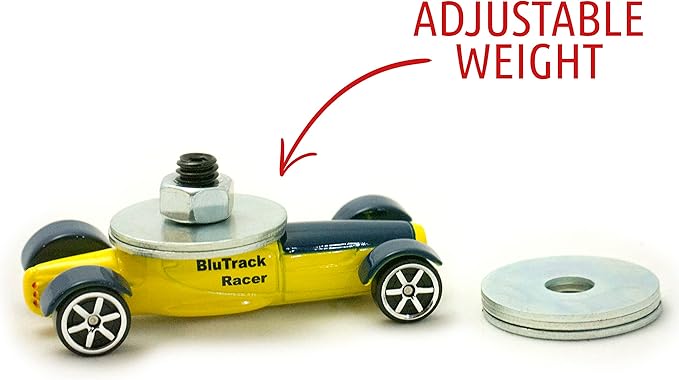 Blu Track Physics Cars (6 Pack)