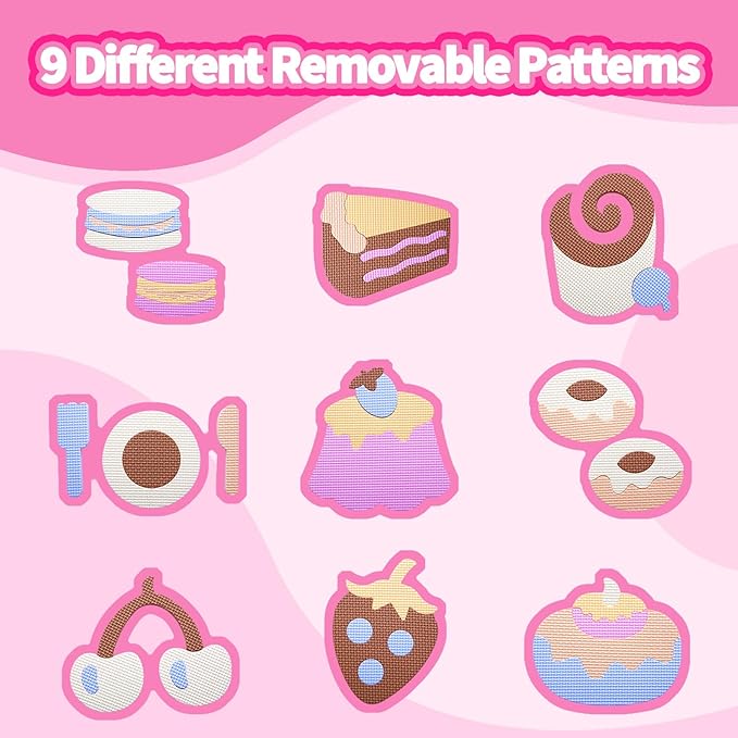 Coolcandy Baby Play Mat, 25Pcs Interlocking Puzzle Floor Mat, with Safety Fence - 0.4" Thick Non-Toxic EVA Foam Play Mat, for Infants & Toddlers 3-36 Months, Soft Puzzle Tiles for Play Areas