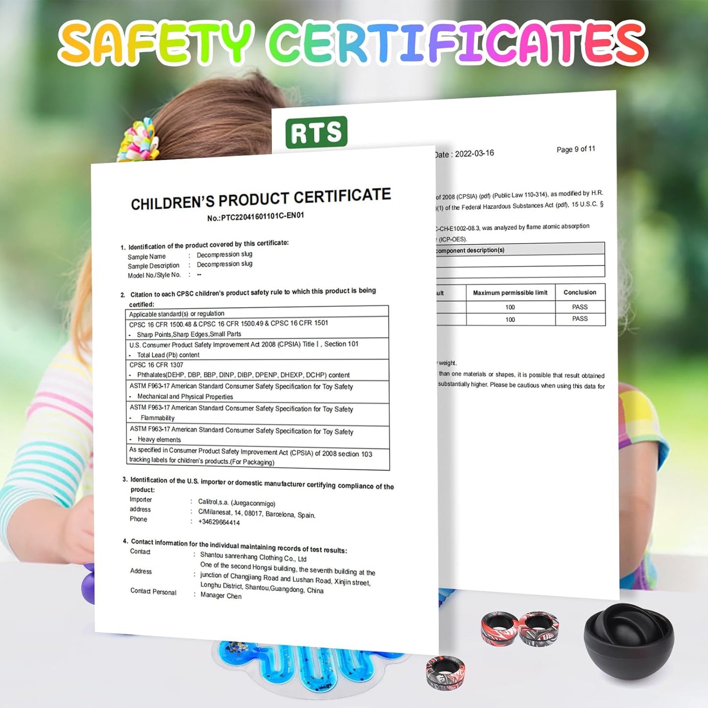 Cevioce 10Pcs Fidget Toys Adults Pack,Autism Sensory Toys with Fidget Spinner Slug Magnetic Rings,Squishy Figette Toys,Cool Gadget for Boys Teens ADHD Stress Relief,Basket Stuffer Present for Kids(BB)