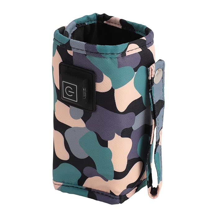 Portable Baby Bottle Warmer, USB Rechargeable Milk Warmer Bag for Baby Formula, Breastmilk, Universal Constant Temperature Baby Water Warmer Milk Heat Keeper for Travel, Home