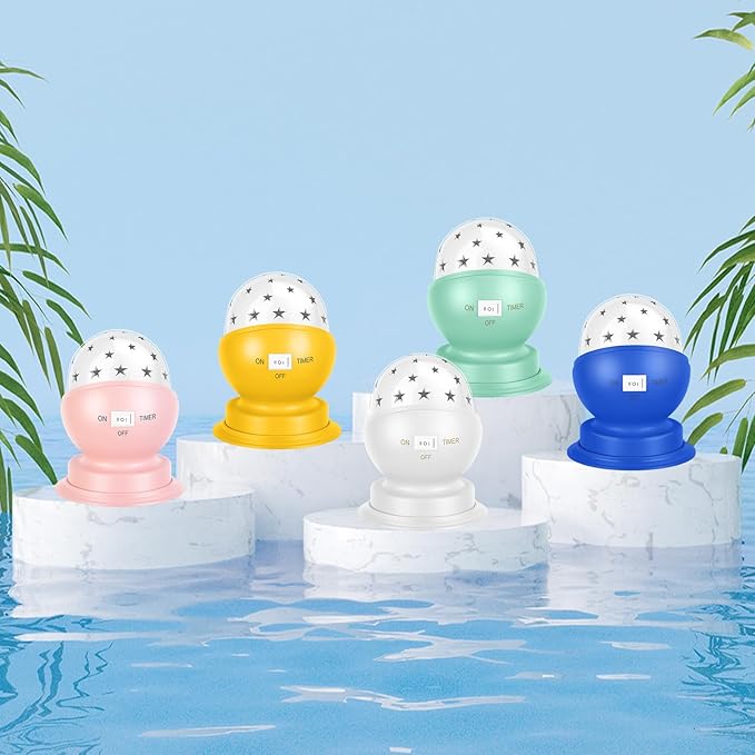 Star Night Light for Kids Girls Night Light Starry Night Light Projector Plug in with Timer,1 Pack,3000K,Green