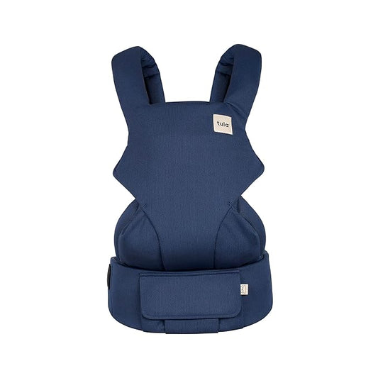 Baby Tula Explore Carriers - Breathable Baby Carrier Newborn to Toddler - Adjustable Toddler Carrier - Multiple Ergonomic Positions Front and Back - Ergonomic Fit for 7-45 lb - Mesh, Indigo