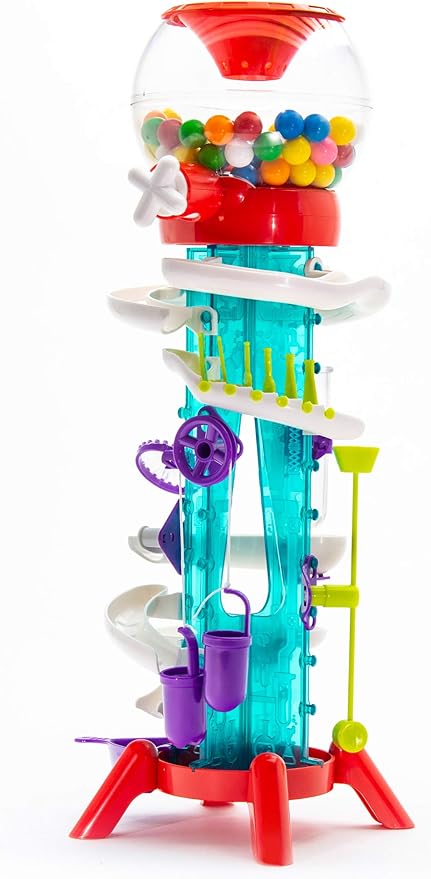 Thames & Kosmos Gumball Machine Maker Lab - Build Machines with Physics & Engineering Lessons | 12 Experiments | Make Your Own Gumball Machines | Includes Gumballs | Award Winner