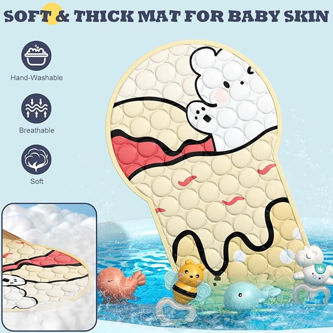 3-in-1 Baby Gym Play Mat with Kick Piano – Musical Activity Center for Infants & Toddlers, Tummy Time Playmat with Lights for Newborns (0-12 Months)