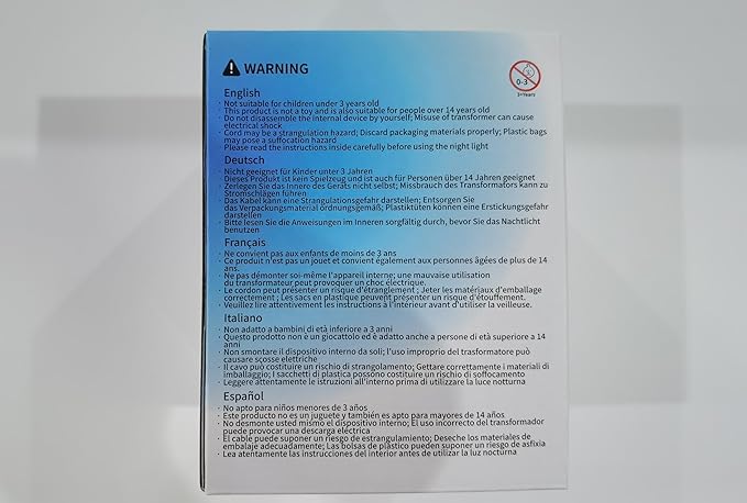 Big Size Night Light for Kids, Children Night Light, Bedside Lamp Multicolor Light with Remote Control, Break Resistant, Eye Caring, Adjustable Brightness & Color, Timing Function - Large Owl