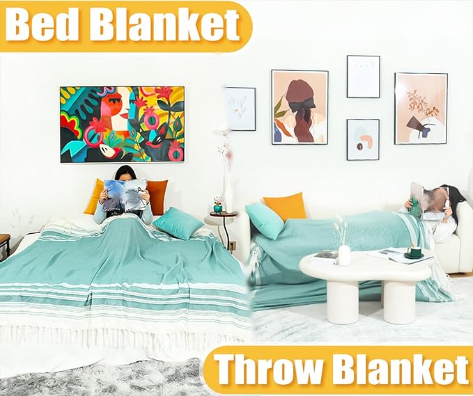 Teal Soft Throw Blanket Bedroom Decoration Living Room Accessories Sofa Couch Cover Chair Apartment Essential Home Finds House Goods Coastal Ocean Beach Teal Fall Turquoise Nursery Decor