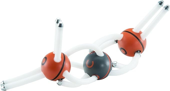 Happy Atoms Magnetic Molecular Modeling Introductory Set | Intro to Atoms, Molecules, Bonding, Chemistry | Create 508 Molecules | 73 Activities | Plus Free Educational App for iOS, Android