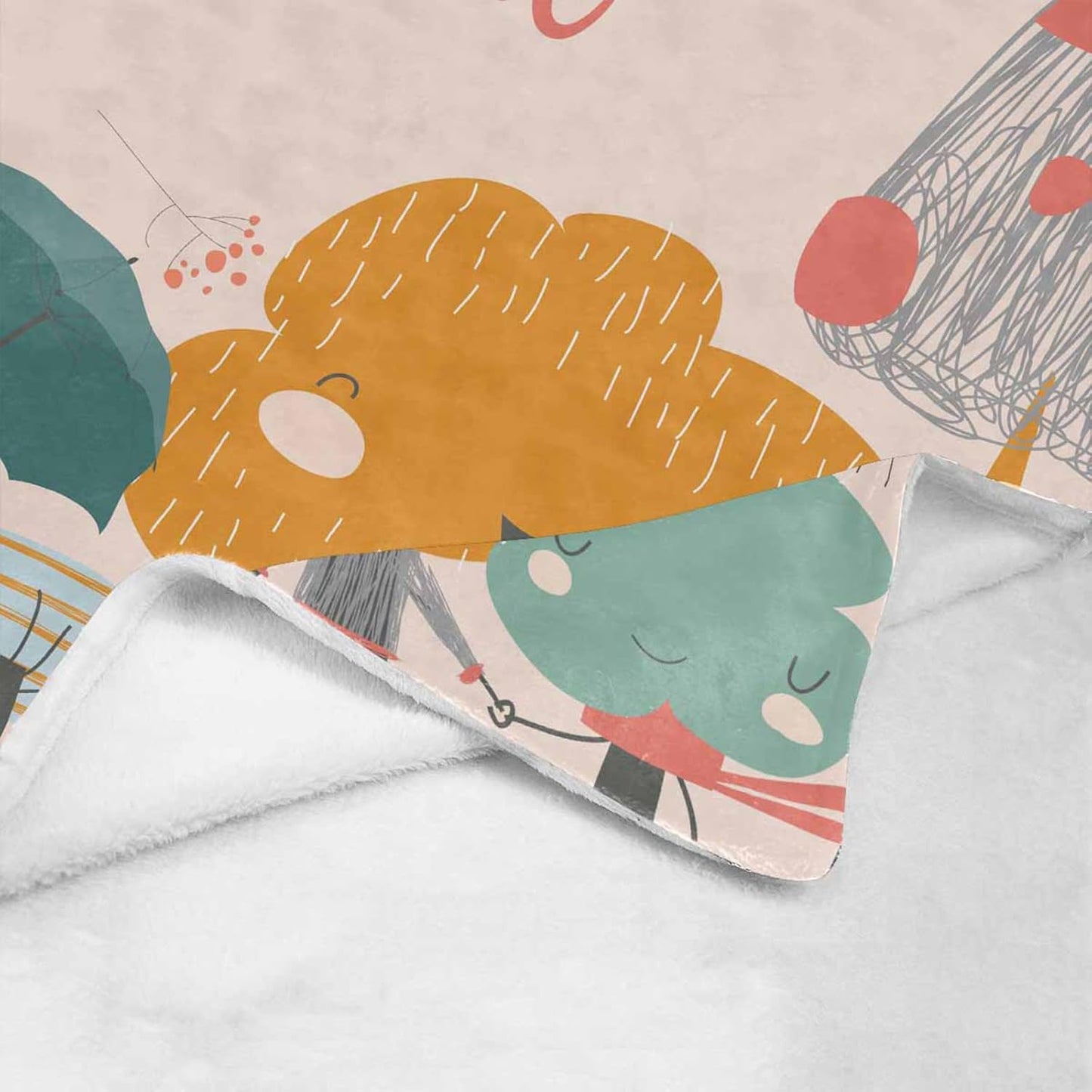 Personalized Cute Animal Baby Blanket, Custom Initial Jungle Swaddle Blanket with Name Customized Super Soft Nursery Fleece Throw Blankets for Newborns Baby Shower Girls Kids Birthday