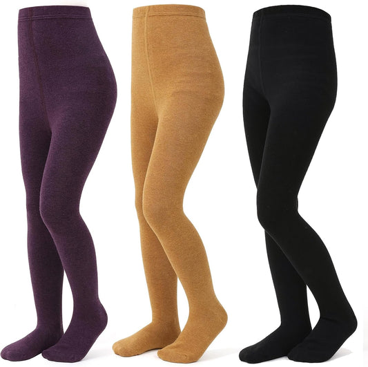 Baby Girl Tights Thick Knit Leggings Stockings Cotton Pantyhose for Newborn Infant Toddler 3/4/5/6 Pack