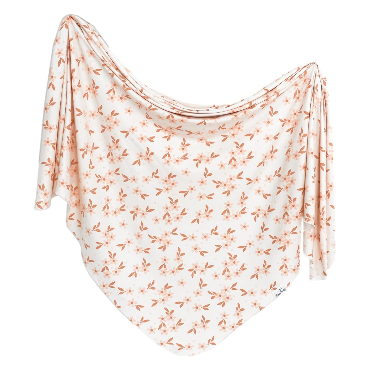 Copper Pearl Baby Swaddle Blanket - Premium Knit Baby Blanket, Large Soft Stretchy Receiving Blankets for Baby Boy and Girl, Swaddles for Newborn, Infant, and Toddler (Rue)