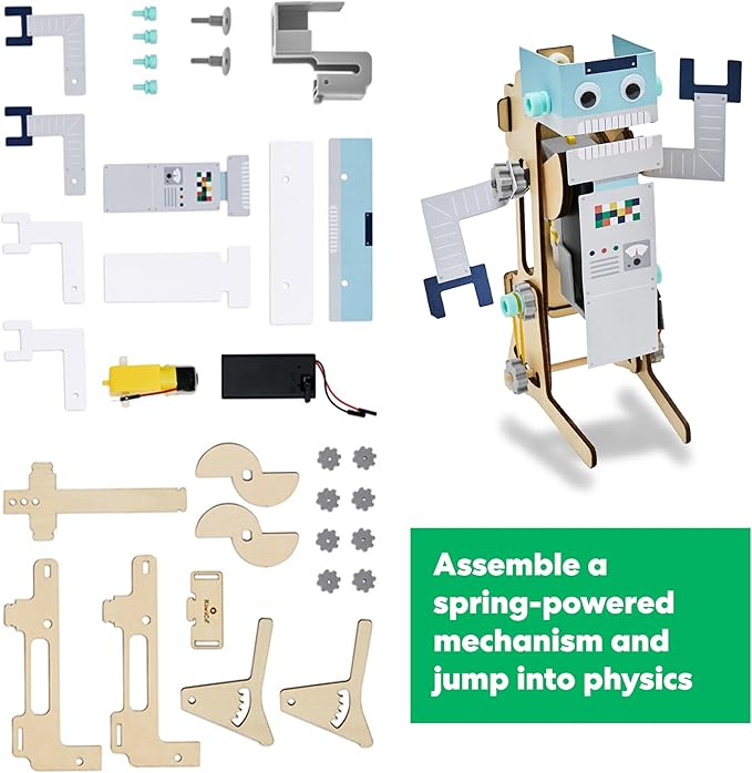 KiwiCo - Jumping Robot, STEM Robotics & Building Kit for Kids, Ages 9+