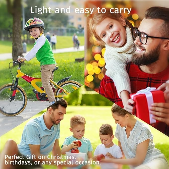 Evorie Kids Water Bottle for School, No Straw 13oz BPA Free Tritan Bottle, Leak Proof with Flip Top Lightweight for Outdoor (Ocean Blue)