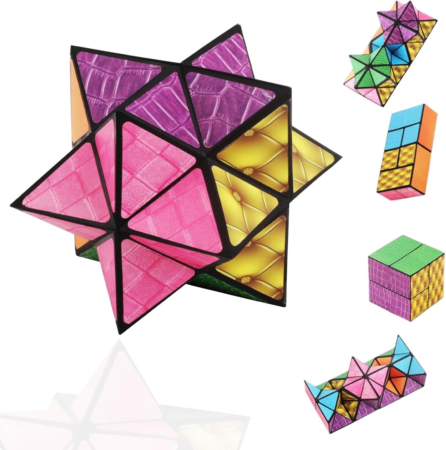 Infinity Cube Fidget Toys for Kids and Adults Anxiety Relief Cubes for ADD ADHD OCD Autism Sensory Toys Fidget Cool Gadgets Cube Unique Boys and Girls and Adult Birthday Gift